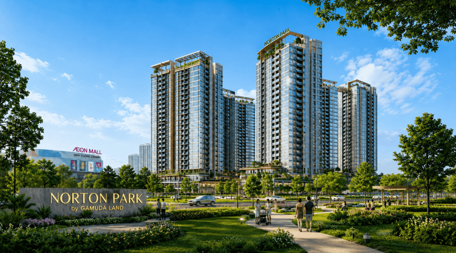 Tiện ích ngoại khu hiện hữu mở thêm lợi thế cho Norton Park
